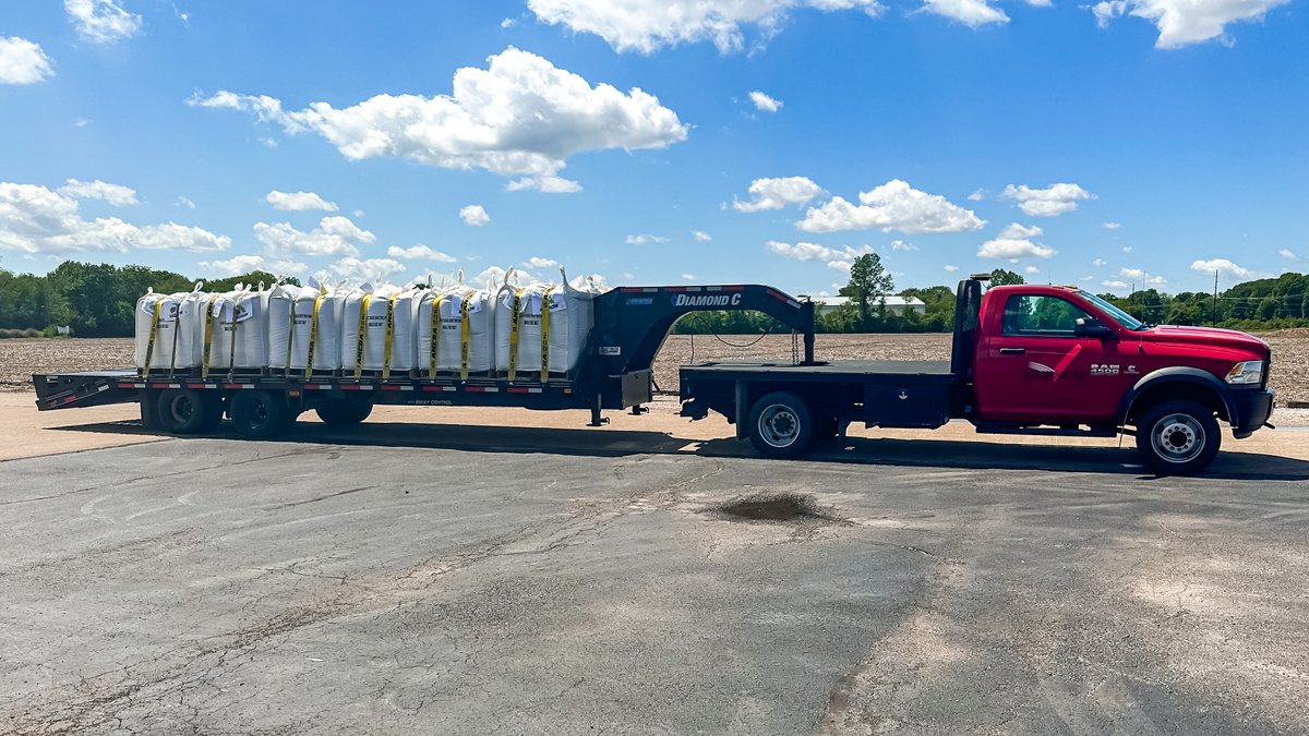 Seed has been on the move over the last couple weeks from warehouses to our farmers, ready to fill planters. Thank you to our agronomy and seed team members for all the work they do to treat and deliver seed to our customers this time of year. #HomeTeam #GrowWithUs