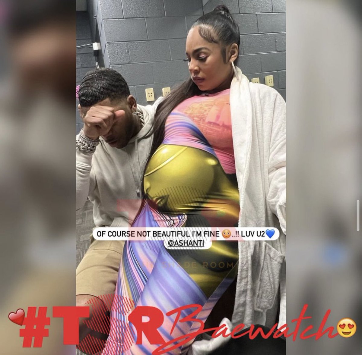 #TSRBaewatch: #Nelly shows #Ashanti some love in his recent post. #Roomies, what do you think Ashanti was saying?👀 #theshaderoom #theshadeeroomteens #theshaderoomnews