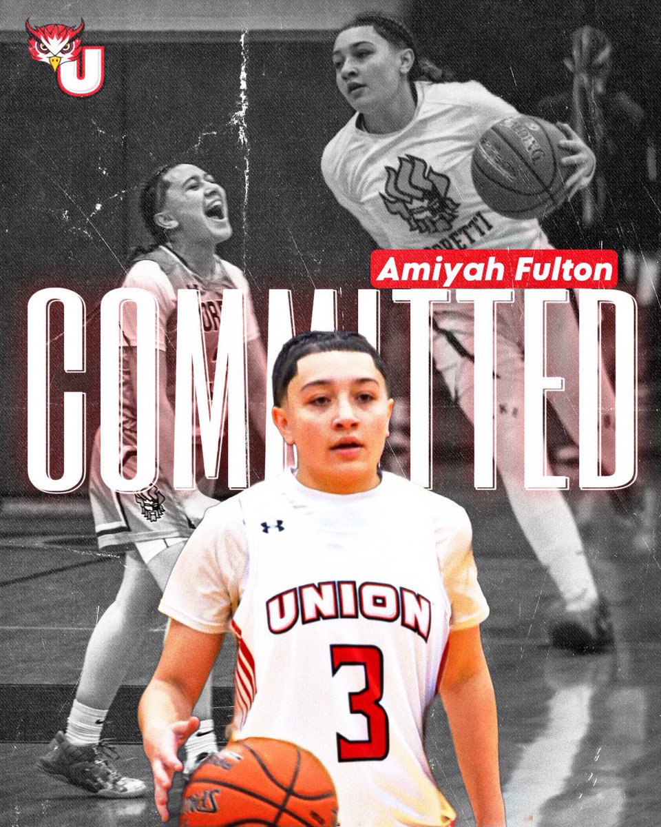 #OwlNation, We Are Very Excited to Welcome Point Guard Amiyah Fulton to the Owls Nest 🦉🪹 
WELCOME AMIYAH! 
#WeAreOwlStrong 🦉💪🏾#UnionWBB #Allin #Family