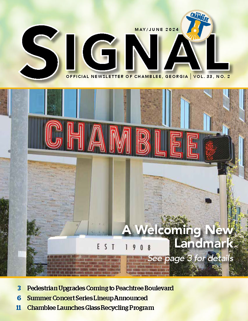 The May/June Signal is here! Read about the great things the City of Chamblee is doing this summer! chambleega.com/communications…