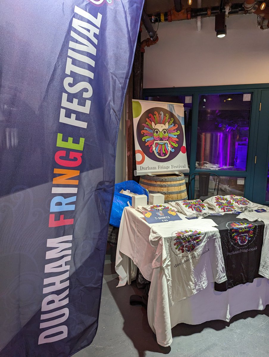 Really enjoyed this evening's @durhamfringe launch do in the brilliant @DurhamDistilUK event space. July's #Durham Fringe has more performances and venues than ever before, with tickets going on sale tomorrow! #LoveDurham