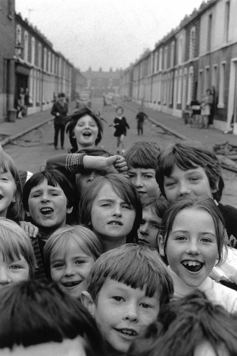 When kids ruled the streets . West Belfast, 1969. Photo William Doherty