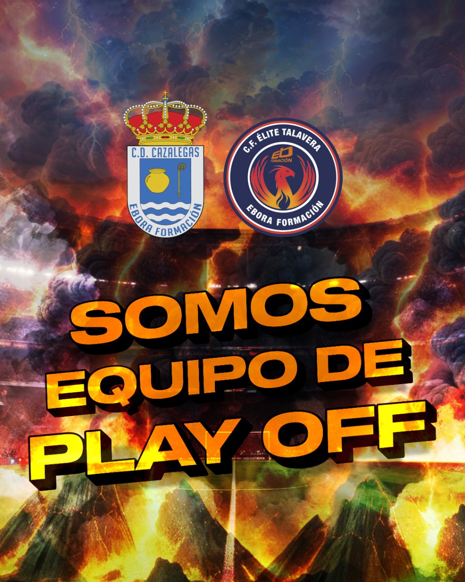 ✨SOMOS DE PLAY OFF
💪🏻Seguimos haciendo historia. En nuestra primera temporada en 3 RFEF. Ya clasificados para play off. Pero este equipo quiere más...
👌🏻🤗Felicidades jugadores, cuerpo técnico, directiva, abonados, patrocinadores, afición y cantera. 
El sueño de todos continúa!!