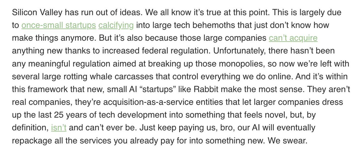 Just keep paying us, bro, our AI will eventually repackage all the services you already pay for into something new. We swear. garbageday.email/p/just-keep-pa…