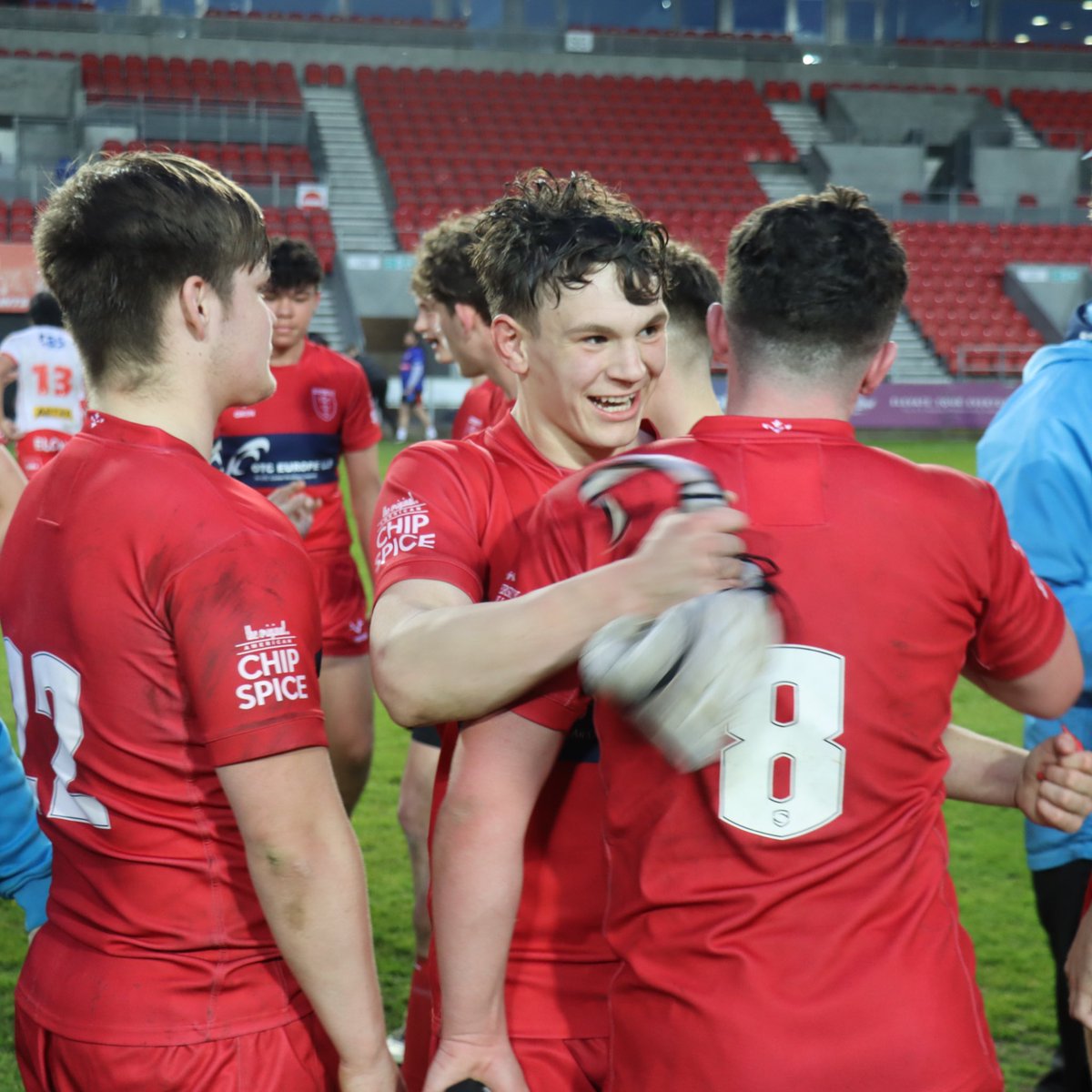 Our Scholars make it four wins on the bounce with a 22-14 win over St. Helens! 👏🔥 Henry Hope crossed for the double before tries from Jack Redshaw and Henry Tully sealed the win 👊 #UpTheRobins 🔴⚪️