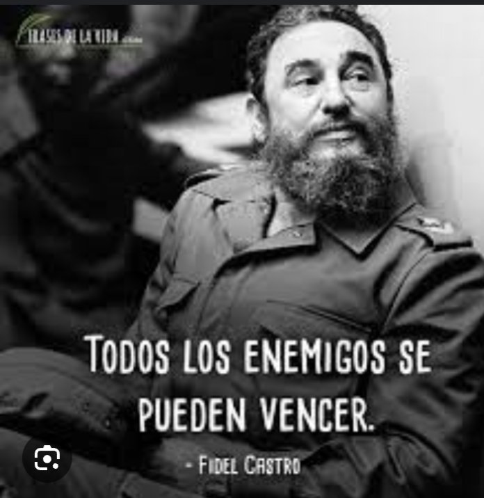 #FidelPorSiempre 💪💪💪 'Hay algo que no nos gusta, no nos gusta que nos amenacen, no nos gusta que traten de intimidarnos... ¡Nó nos gusta!. Además, nuestro Pueblo hace tiempo que ha perdido la idea de lo que es el miedo' #PorCubaJuntosCreamos #Cuba 🇨🇺 #IslaRebelde ❤️💪🇨🇺💯‼️