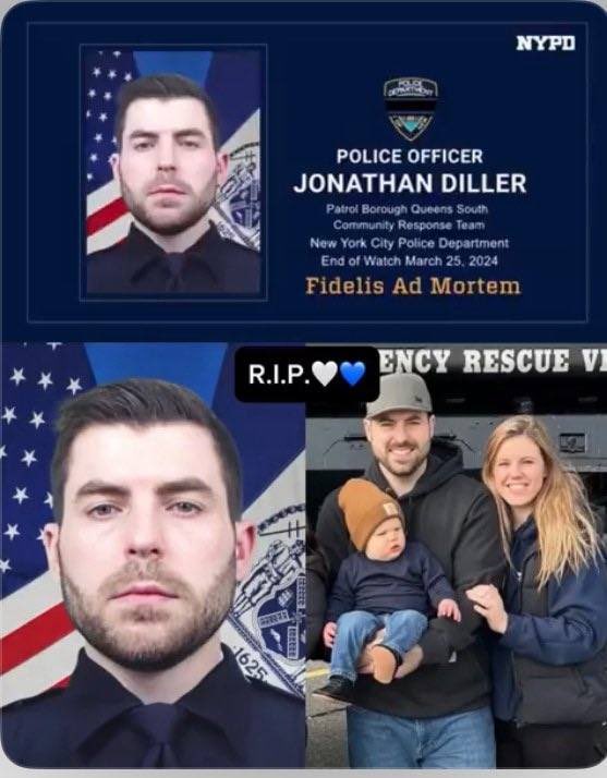 @SenSchumer Did you ever visit Officer Diller’s  family? Or are you just talking out of that grifter side of your mouth again. You are such a phony