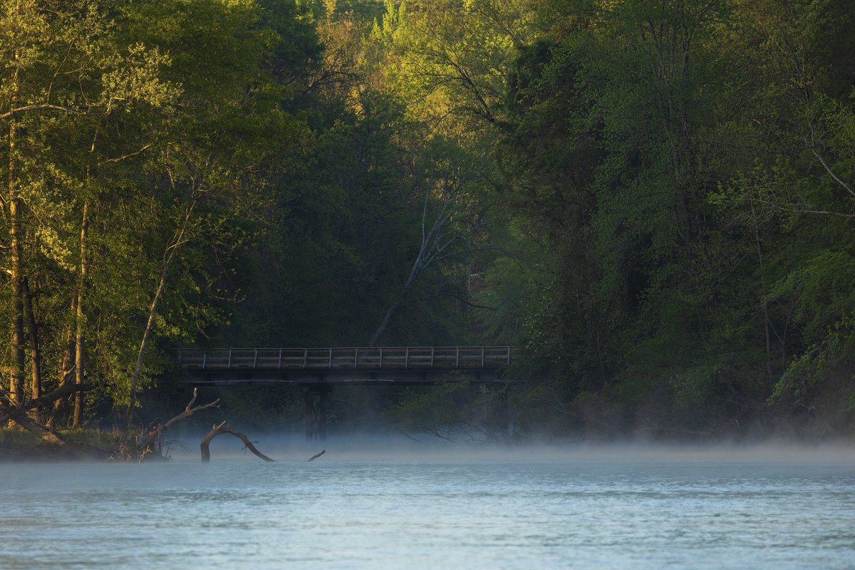 Mist on the water. Taken in South Carolina, just south of Lake Wylie