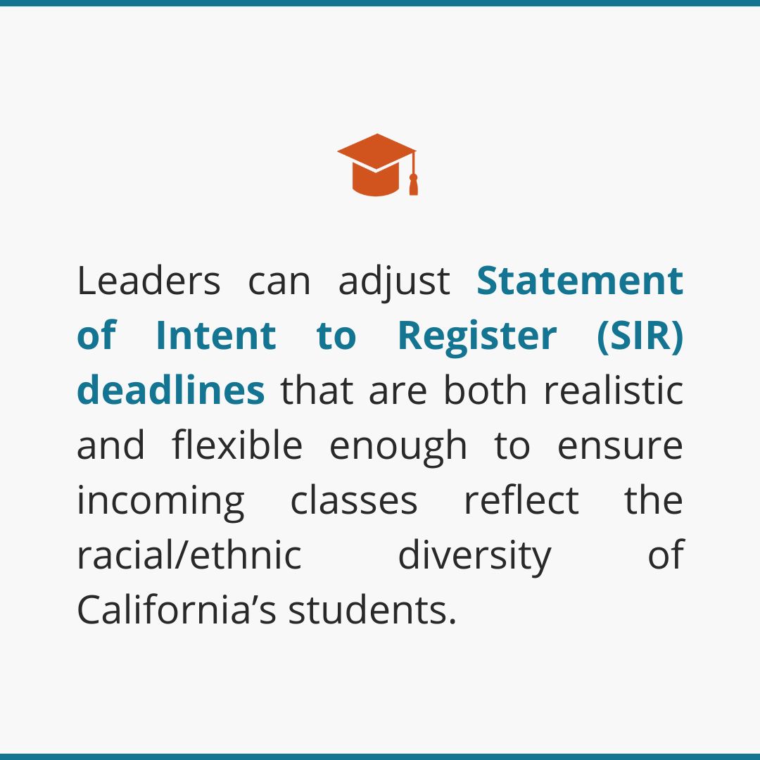 @JRCollegeOpp We must be unequivocal in asserting that diverse students belong in higher education. Our partners @castudentaid, @socalcan, @gotocollegeca, and @immigrantsrise have several resources for students, including for undocumented students and those of a mixed-status background.