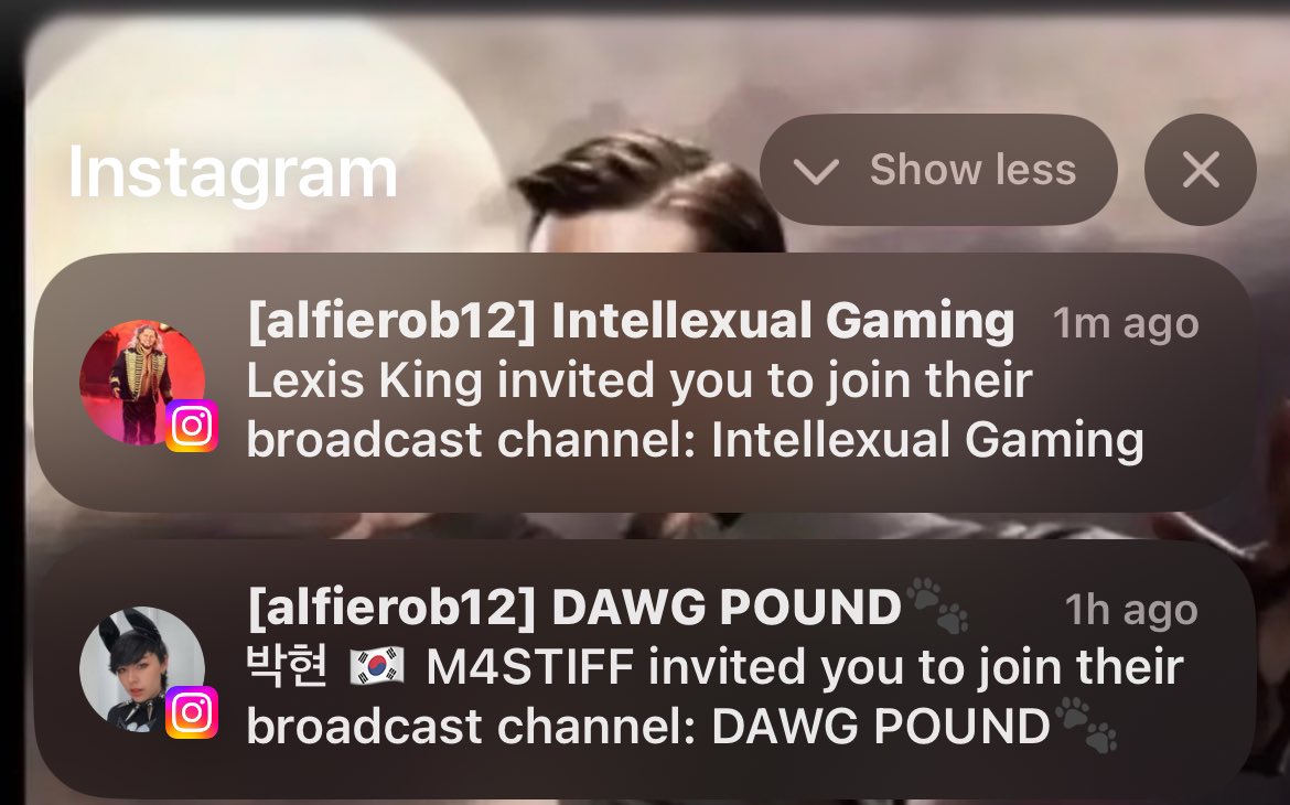 bro i am NOT joining your broadcasting channel @LexisKingWWE