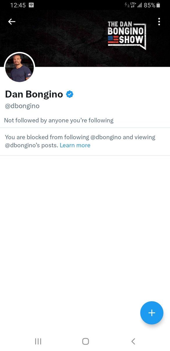 Guys, I'm absolutely devestated. Right wing fascist trump enabler dan bongino BLOCKED me. 😭 How am I supposed to get thru this???