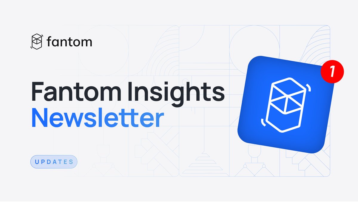 A whirlwind of exciting activity at Fantom during April: 🚀 10M FTM memecoin competition 💻 First Opera validator with Sonic tech 🪙 $USDC.e stablecoin on Fantom ➕ And more Check out the rest of our updates in the latest #Fantom Insights newsletter 👇 blog.fantom.foundation/may-24-newslet…