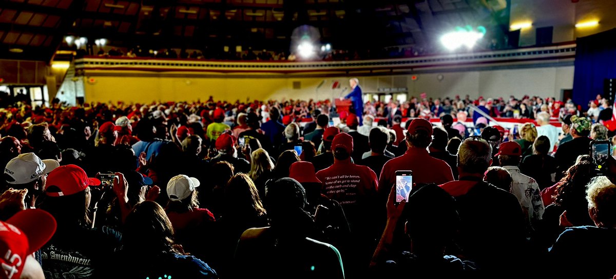 5/1/2024 #TrumpRally Waukesha, Wisconsin…