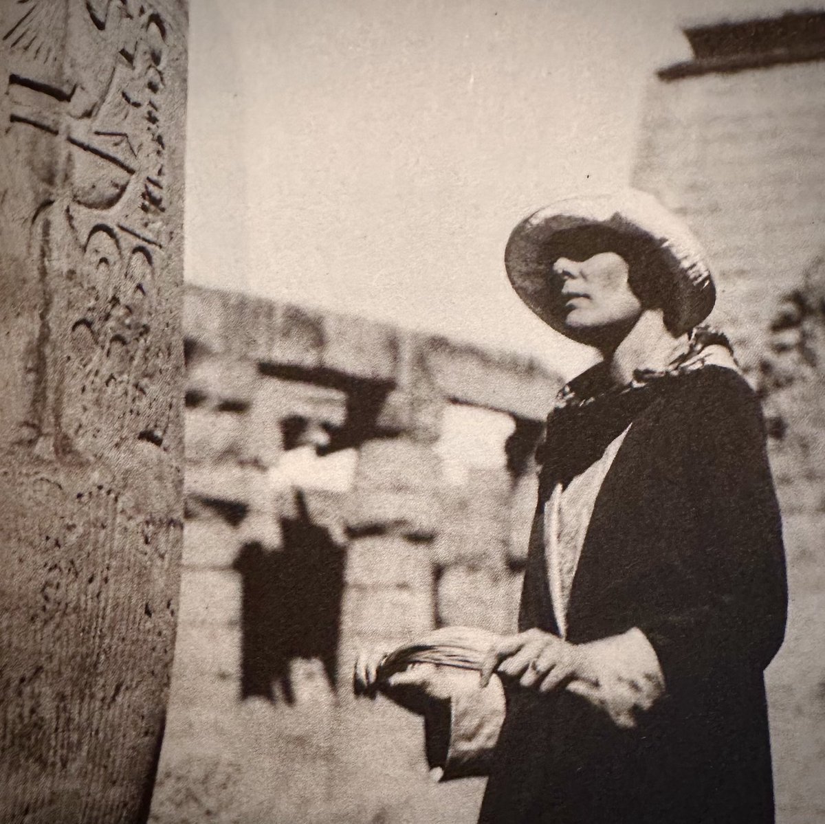 H.D. in Egypt,1923 / from Visions and Ecstasies (thanks to Basket Books, Houston)