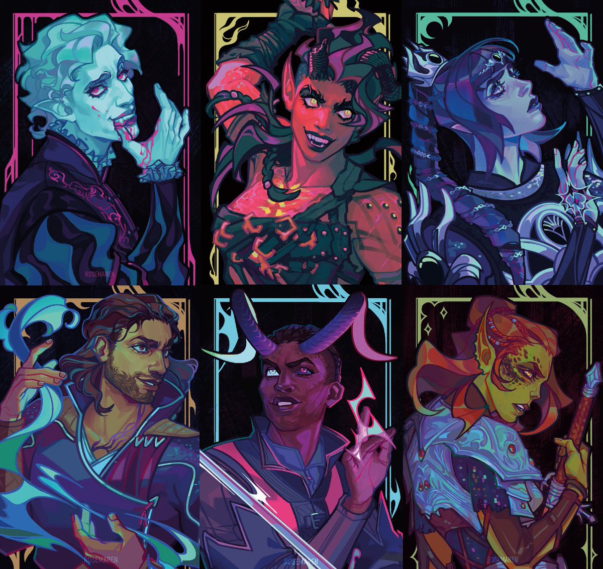 If you missed my BG3 prints last time you have another chance to get them now! ✨✨ (Open until May 13th)

Link below ⬇️

#BaldursGate3