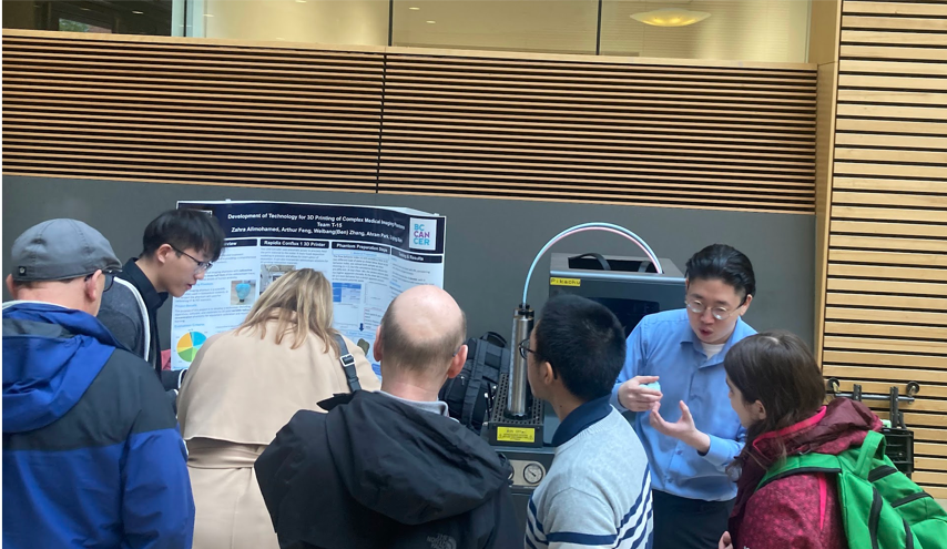 Had an amazing time on demo day with our two @UBC undergraduate CapStone project teams, leading great efforts on '3D Printing of Complex Medical Imaging Phantoms' and 'Fluidic System to Physically Model Kinetics of Radiopharmaceuticals'
@ubcmech