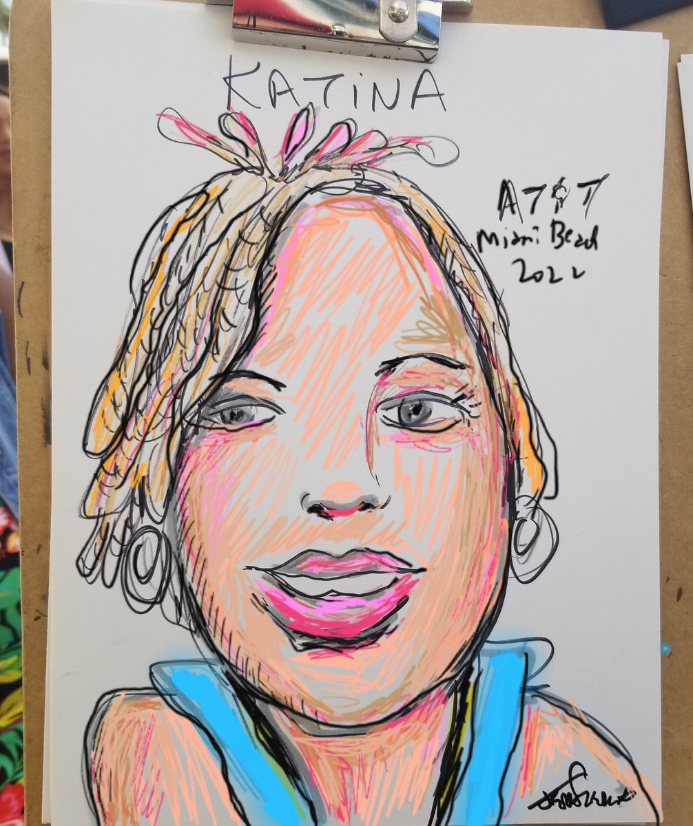 #ATTSummit National #Convention at the historic #FontainebleauResort in #MiamiBeach Florida organizers booked #Caricature drawings for entertainment by #MiamiCaricatureArtist Jeff Sterling from FloridaCaricatures.Com