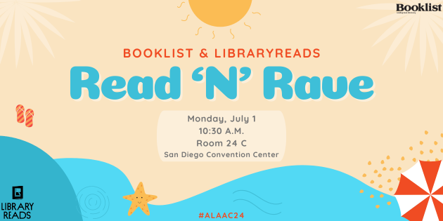 Reading? Raving about what you read? Librarians? It is all here at the @LibraryReads99 and @ALA_Booklist #ReadNRave happening Monday, July 1 at 10:30 AM PDT in Room 24C at the San Diego Convention Center during #ALAAC24! Add to your scheduler now: cdmcd.co/YKKqrd