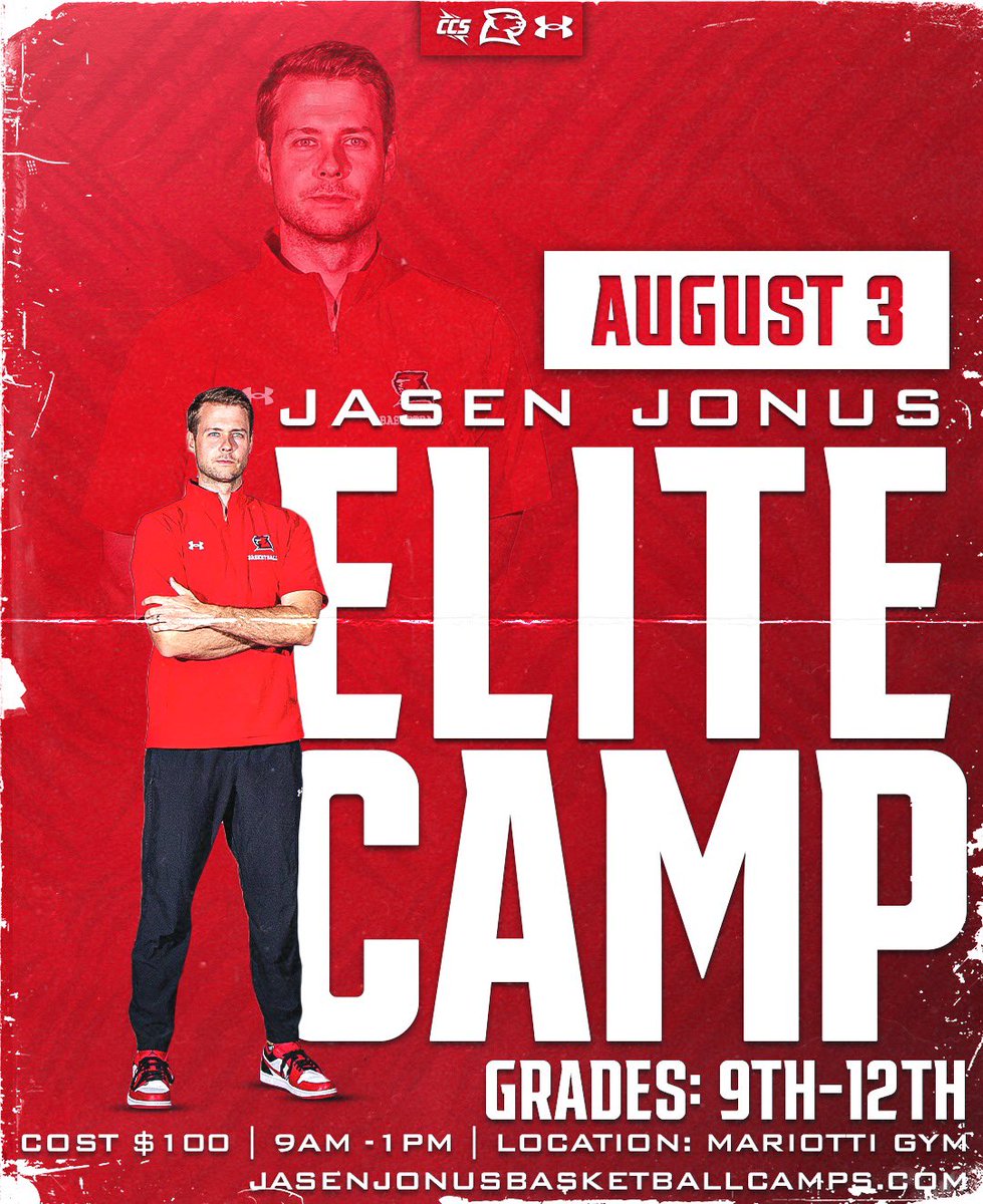 LaGrange College Womenโs Basketball (@lagrangewbb) on Twitter photo ๐๐ฅ๐ข๐ญ๐ ๐๐๐ฆ๐ฉ!
Registration is now open for the 2024 Jasen Jonus Elite Camp taking place on August 3rd in Mariotti Gym! Register now at jasenjonusbasketballcamps.com and be on the lookout for more information to come!
<a href="/coachjjonus/">Jasen Jonus</a> | #WeHere ๐๐ฅ๐ข๐ญ๐ ๐๐๐ฆ๐ฉ!
Registration is now open for the 2024 Jasen Jonus Elite Camp taking place on August 3rd in Mariotti Gym! Register now at jasenjonusbasketballcamps.com and be on the lookout for more information to come!
<a href="/coachjjonus/">Jasen Jonus</a> | #WeHere