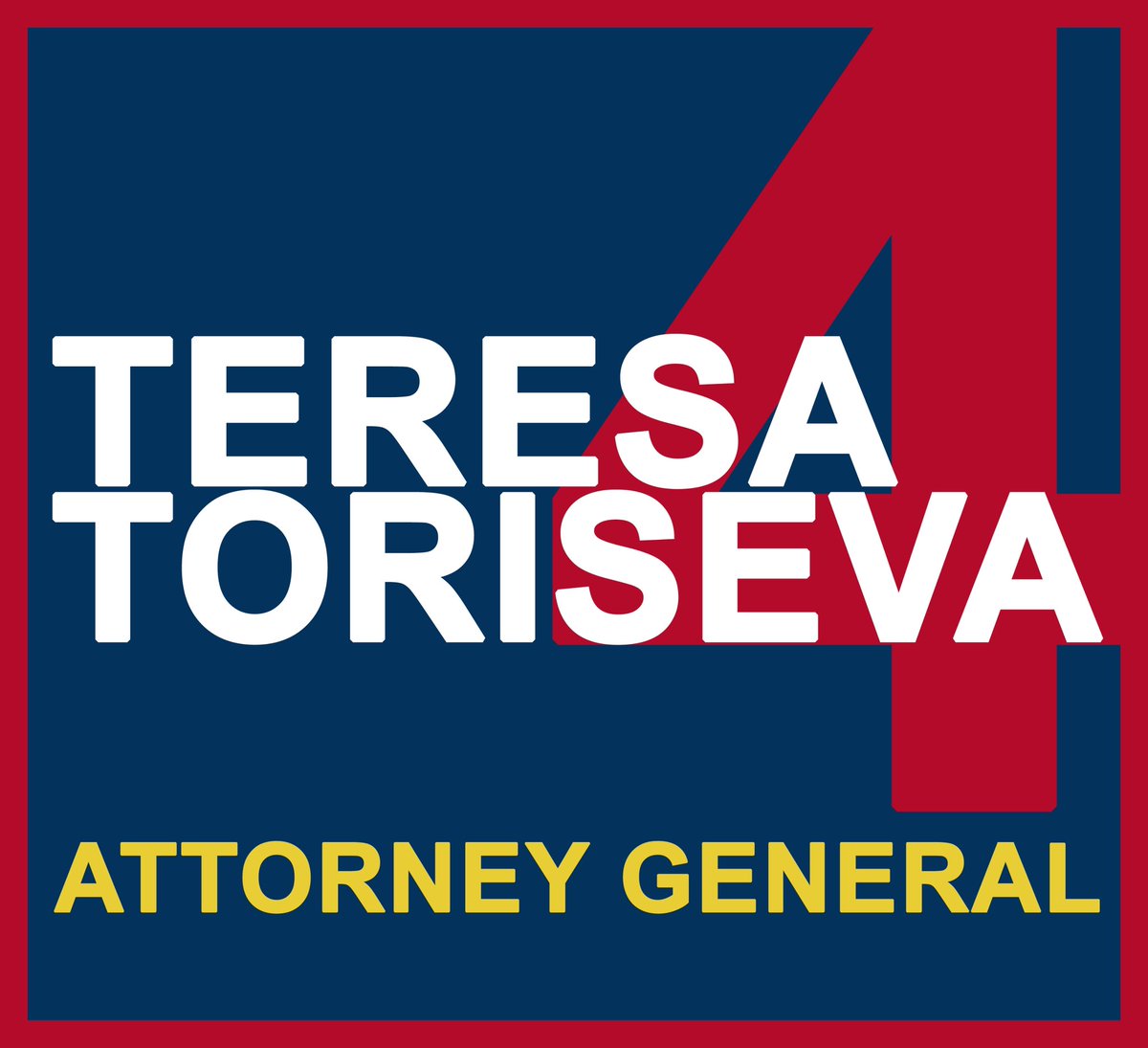 I early voted today and proudly cast my vote for: @Toriseva4AG #WinWithTeresa