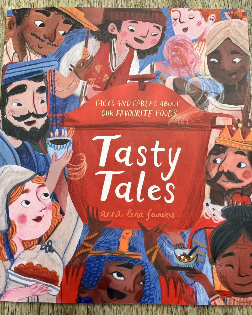 Beware, Tasty Tales @AnnaLenavIersel will leave you peckish whilst reading. Gorgeously illustrated & packed with fascinating facts, it’s a great book to celebrate food & culture. Look out for the blog tour next week! @publishinguclan @antswilk 📖 checkemoutbooks.wordpress.com/2024/05/01/tas…