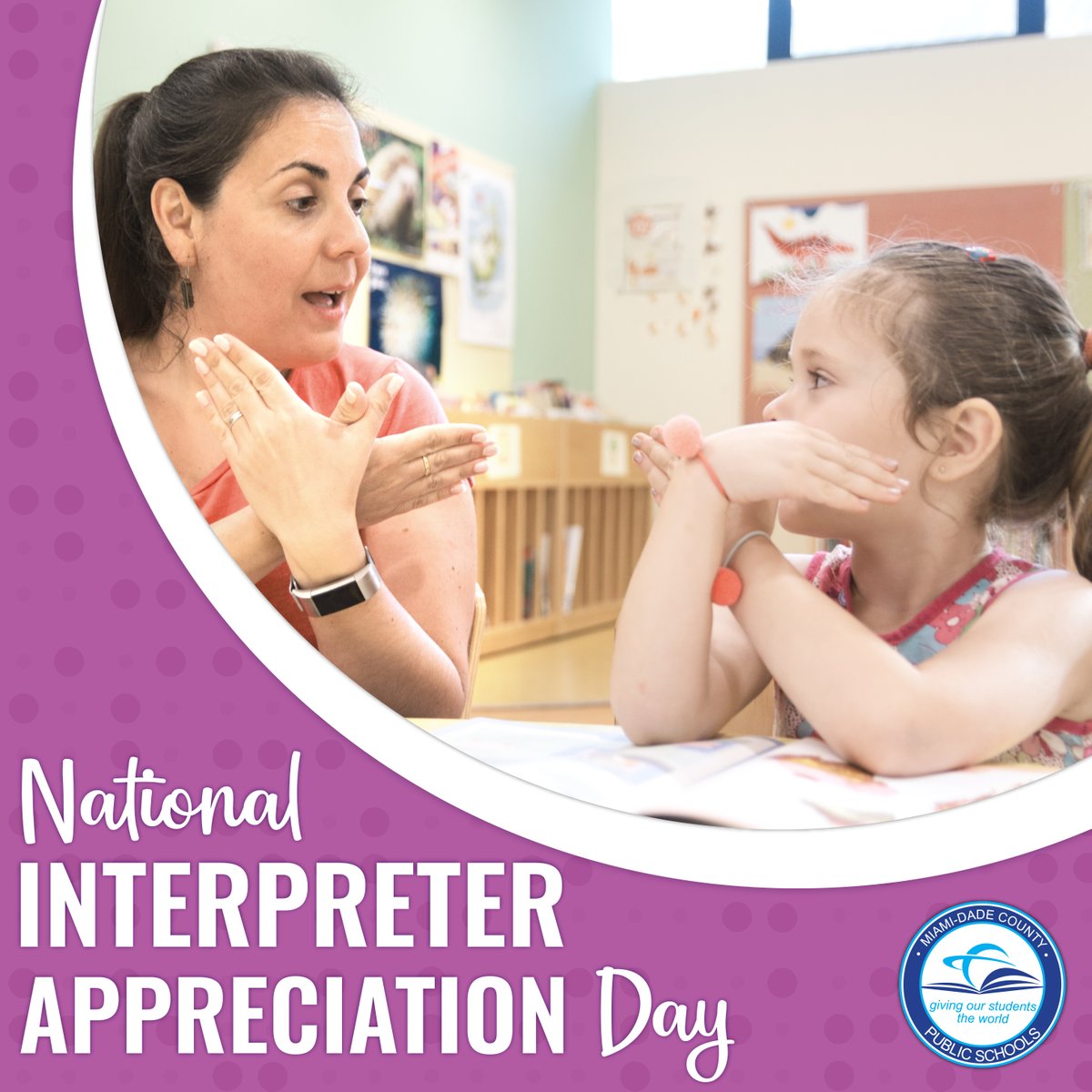 Today is National #InterpreterAppreciationDay. We acknowledge the vital role interpreters play in bridging communication and fostering inclusion. Thank you to our amazing interpreters!