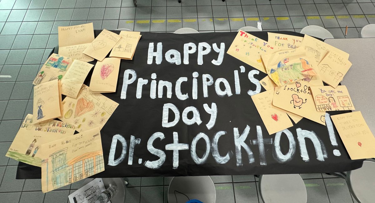 Thank you so much, @CFISDClubRewind for celebrating our wonderful principal today. We love you, Dr. Stockton!