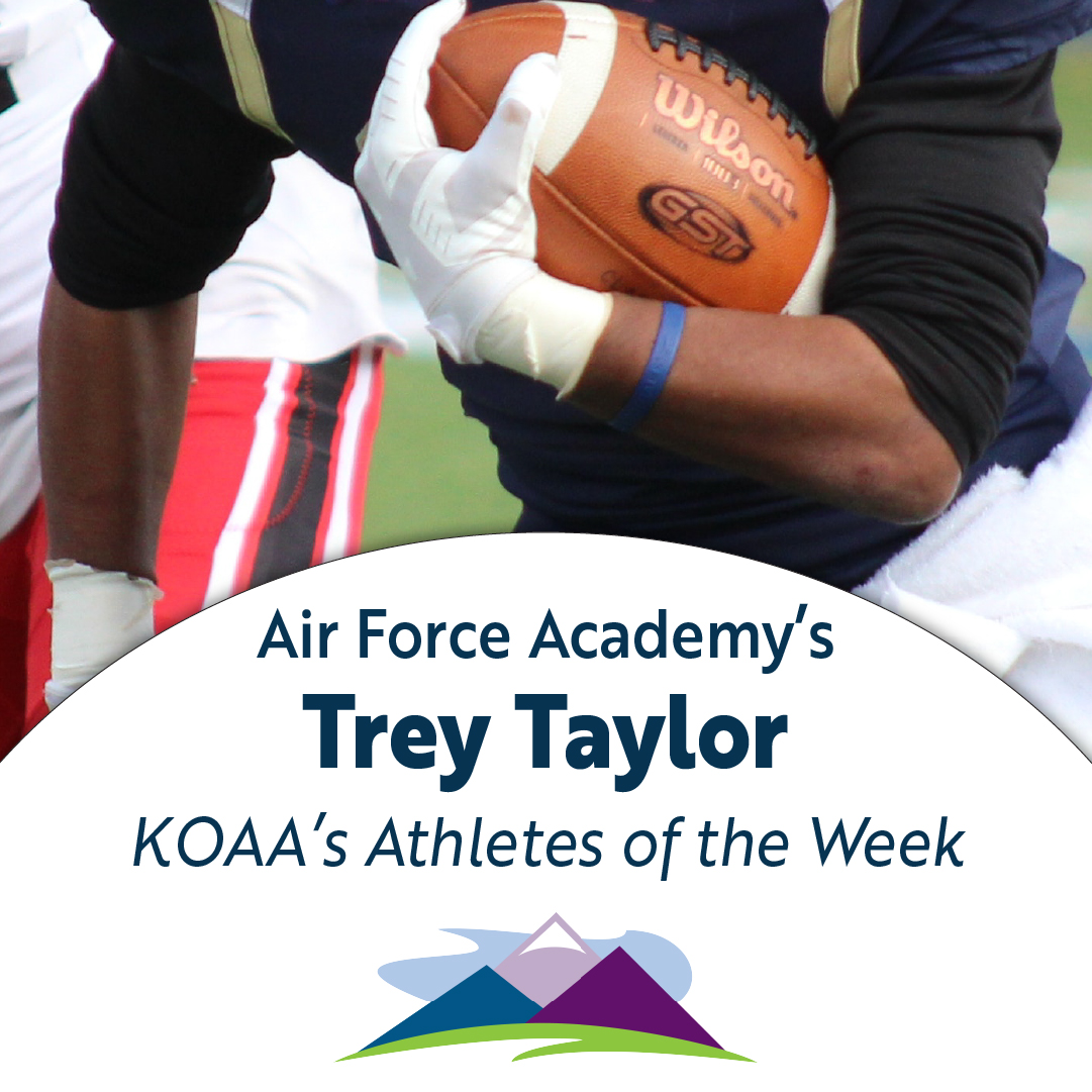 Congratulations to this week’s KOAA Athlete of the Week Trey Taylor, former Air Force Academy and newly drafted NFL Defensive Back!

Check out Trey’s full interview: koaa.com/sports/athlete…

#AthleteOfTheWeek #KOAA #AirForce #NFLDraft #DefensiveBack