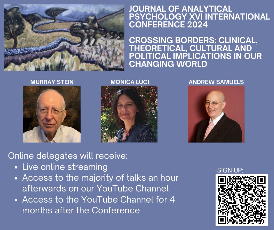 Recordings of 7 plenary sessions (by Monica Luci, Karin Fleischer, Andrew Samuels, Robert Tyminski, Jay Barlow, Les Stein and Murray Stein) and 28 breakout talks are available for 4 months and can be purchased here: www1.essex.ac.uk/online_shop/co… @WileyPsychology