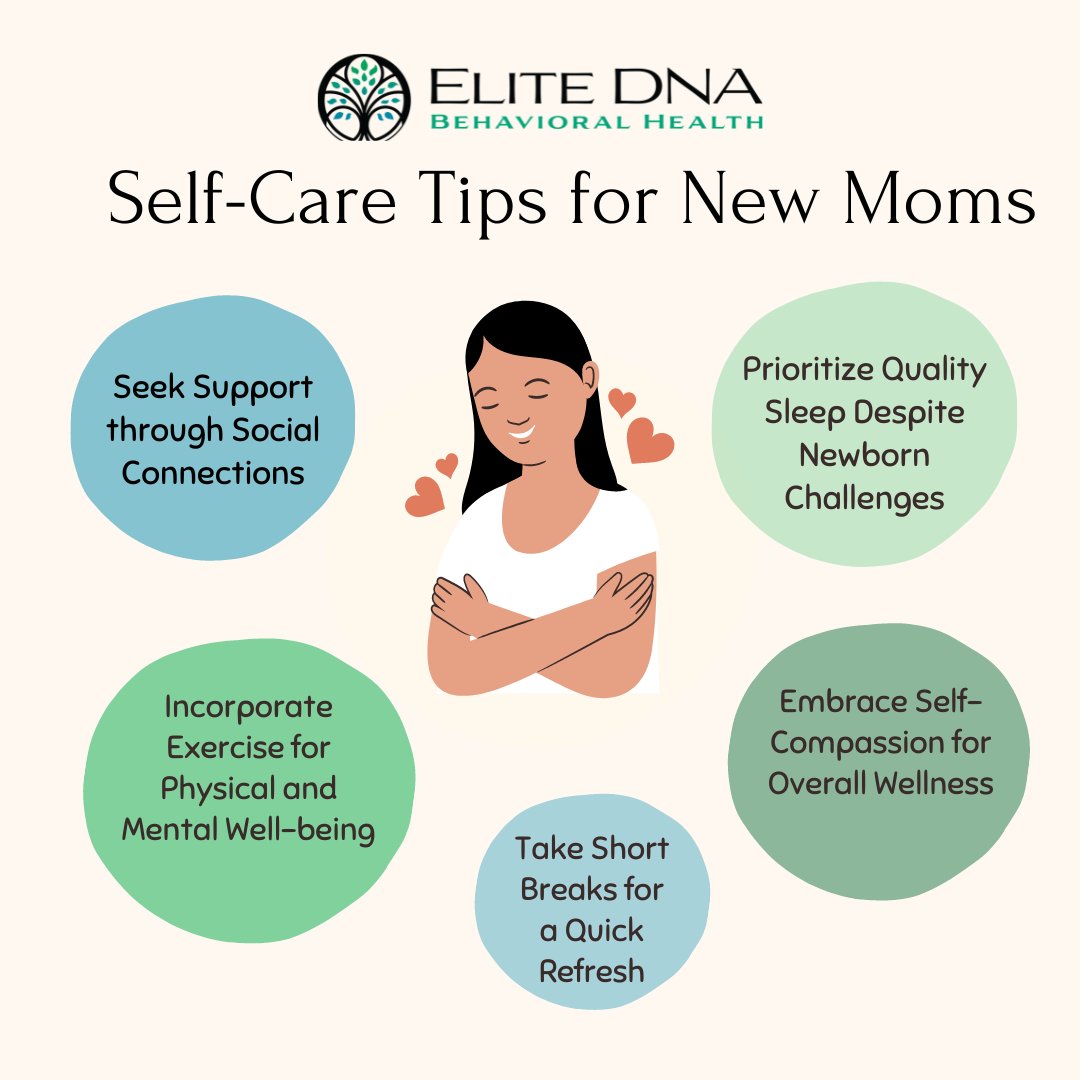 Today we recognize World Maternal Mental Health Day. As a mom, it's just vital for you to take care of yourself and your mental health as it is to take care of your child. Check out these helpful Self-Care Tips that we've put together for new moms!

#MaternalMHMatters