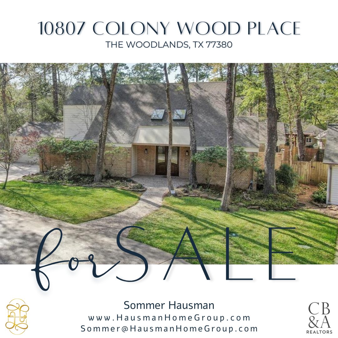 Imagine sipping your morning coffee on this beautiful front porch surrounded by lush greenery. Don't miss out on the chance to make it yours!
#HomeForSale #DreamHome #hausmanhomegroup #cba #haus2home #cbarealtor #realestate #realtor #GrogansMill #ForSale #TheWoodlandsRealEstate