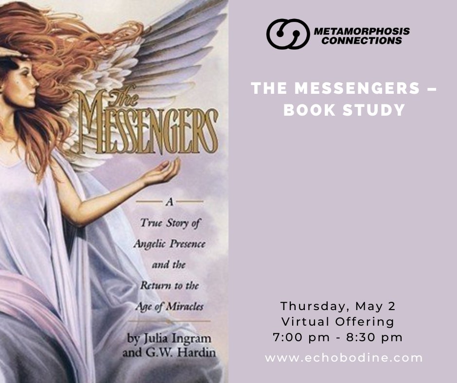 THE MESSENGERS – BOOK STUDY

Check the event here: l8r.it/6OnL

#holistic #healing #metaphysical #energy #transformation ⁠
#online #bookstudy #themessengers