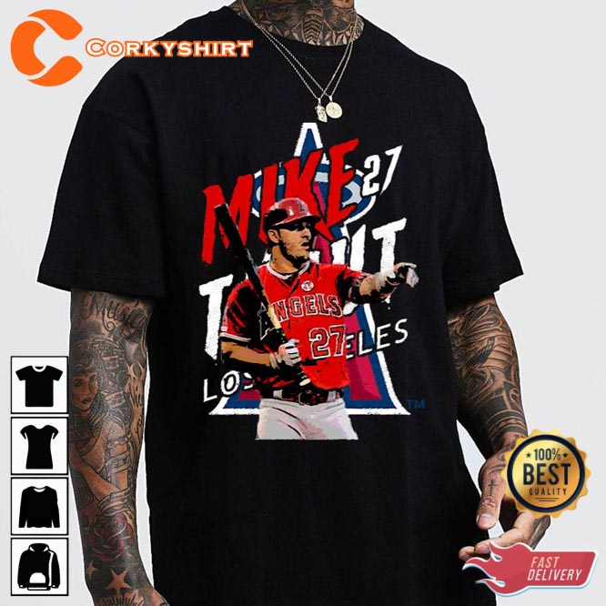 Mike Trout 27 Baseball Lover Los Angeles Angels Fan Gift T-Shirt
corkyshirt.com/mike-trout-27-…
#MikeTrout #LosAngelesAngels #RepTheHalo #LAA #MLB #Baseball #Sports #Corkyshirt