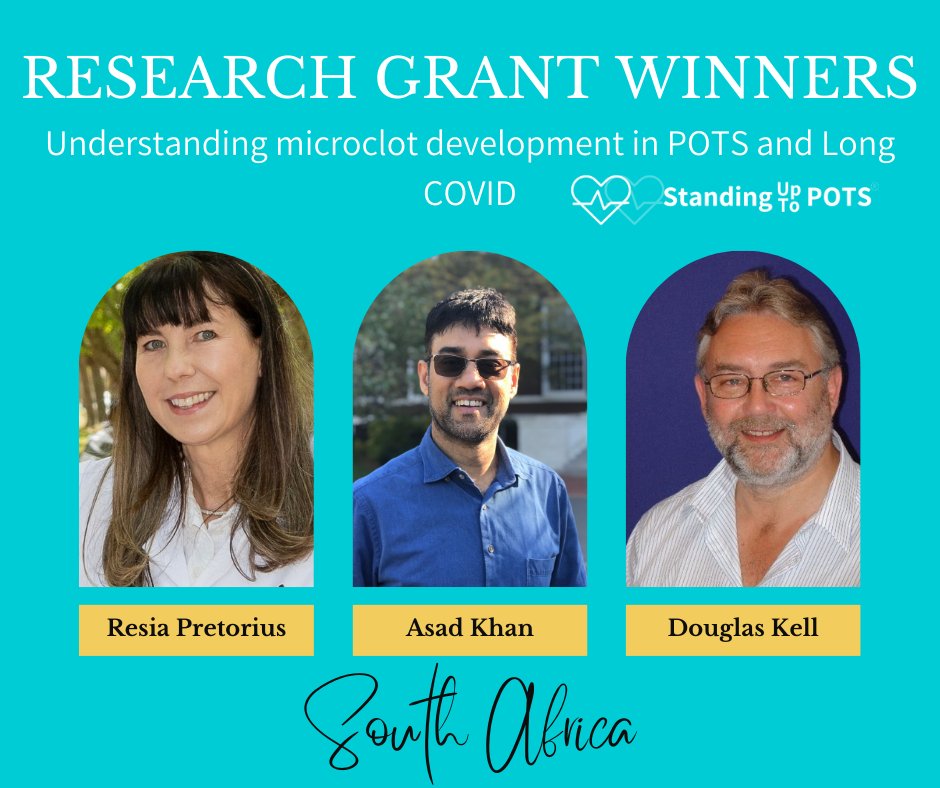 #SUTP is proud to fund a study relating to the development of #microclots in #POTS and Long #COVID patients. They hope to characterize these microclots and the inflammatory molecules within them to inform more targeted diagnostic and treatment strategies. #dysautonomia #research