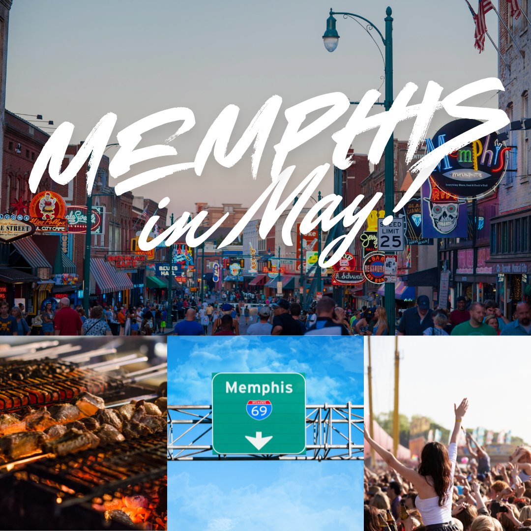 Join us as we celebrate the vibrant culture, delicious cuisine, and rich history of our city. From the Beale Street Music Festival to the World Championship Barbecue Cooking Contest, there's something for everyone to enjoy memphisinvestmentproperties.net  #MemphisInMay #MemphisRealEstate