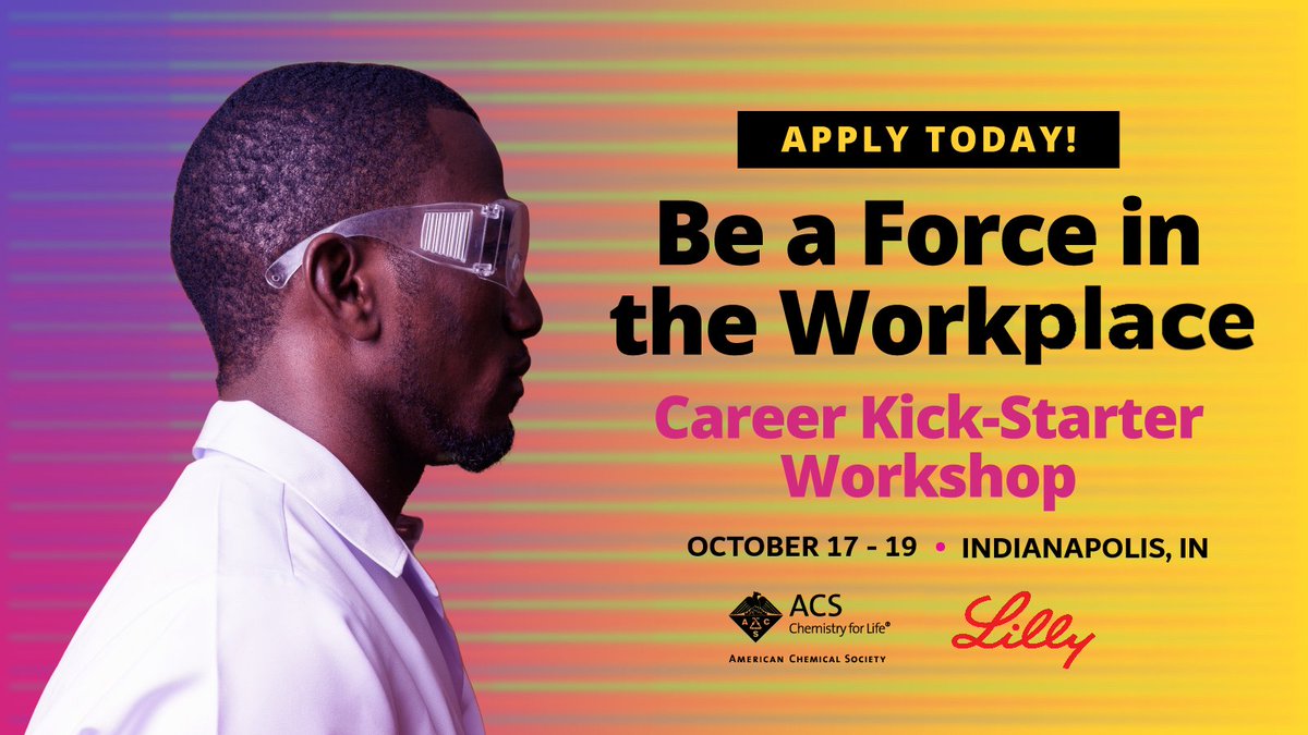 Ready to supercharge your chemistry career? Join us at the Career Kickstarter Workshop, organized by #ACSBridge Program and Eli Lilly. Get ready for enlightening sessions, and expert guidance to propel your professional growth. Don't wait! #GradStudents ow.ly/w7yL50Ru2sh