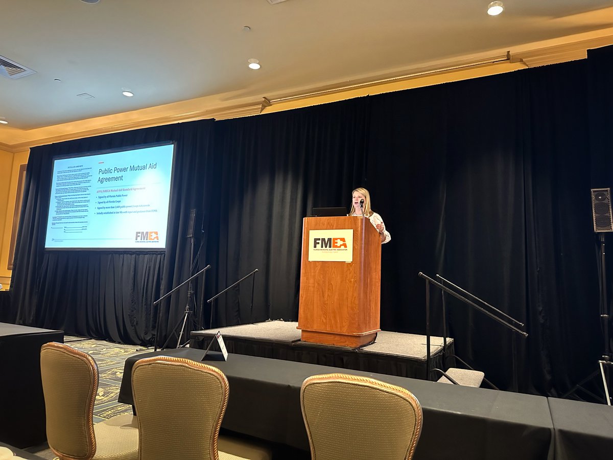As the 2024 Forum concludes, FMEA would like to thank all our attendees. We heard some great #HurricanePrep discussions on customer service/comms as well as ops/logistics, with solutions that are sure to be implemented to continue strengthening our #FLPublicPower communities.