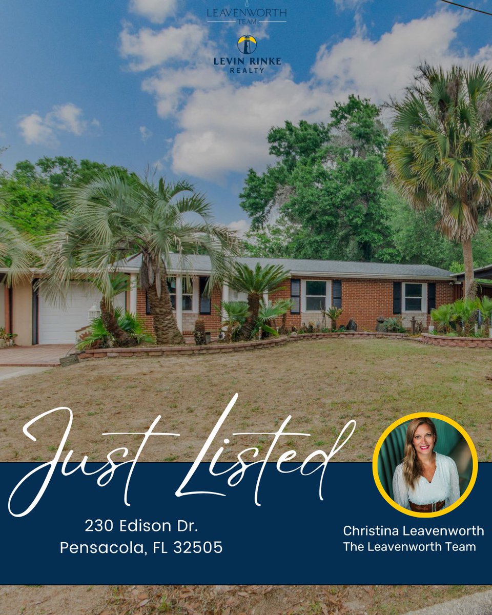 Just listed! Give us a call today for your exclusive showing! #realestatenews #floridanews #floridarealestate #realestatenewslady #pensacola #housing #housetoursflorida #hometours #luxuryhomes #homesinflorida #movetoflorida #movetopensacola #movetothebeach #newhomes #realestate