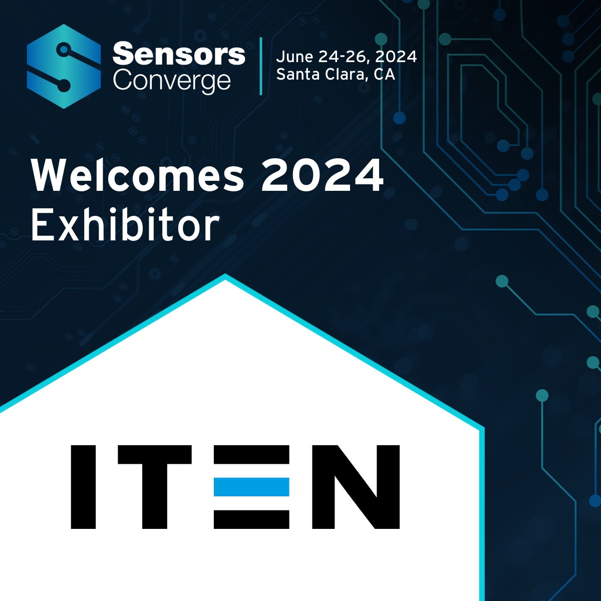 Welcome ITEN to #SensorsConverge! ITEN specializes in the design and production of solid-state and eco-friendly micro-batteries which can be recharged in just a few minutes. Learn more: iten.com/en Register: June 24-26 in Santa Clara! sensorsconverge.com/sensorsconverg…