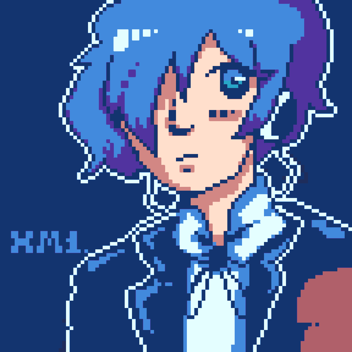 Makoto from persona 3.

#pixelart #Pixel #Persona3 #Persona3Reload
