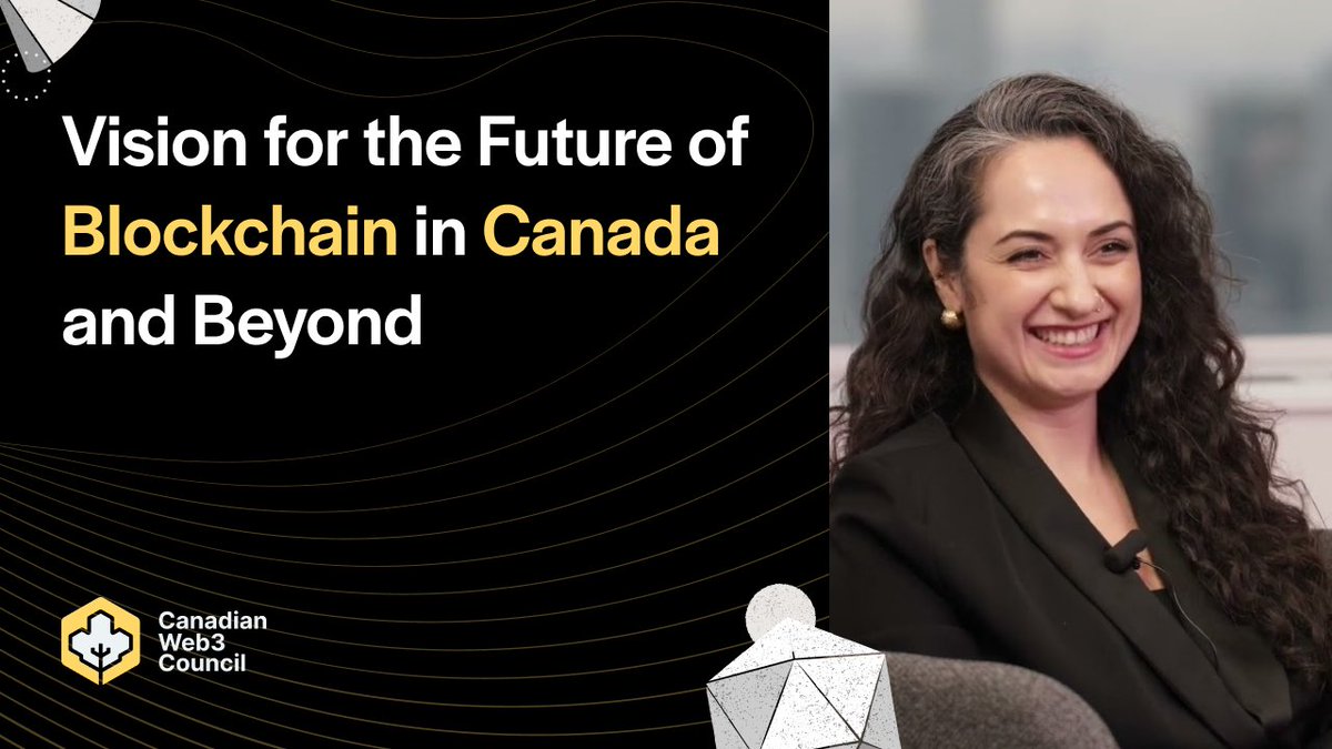Vision for the Future of Blockchain in Canada and Beyond 🇨🇦

Our Founding Executive Director @MorvaRohani was recently featured on @BlockchaiNorth's 'Immigrants Lead Canadian Blockchain' series, where she shared her journey from Iran to Canada and how it shaped her passion for…