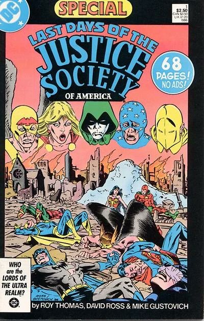 Question for any JSA fans…was chatting with an old school fan and they said this comic should’ve been the end for team. What’s your opinion should the JSA stopped then or has the stories since then been worth it??
#dccomics #JusticeSociety #Earth2