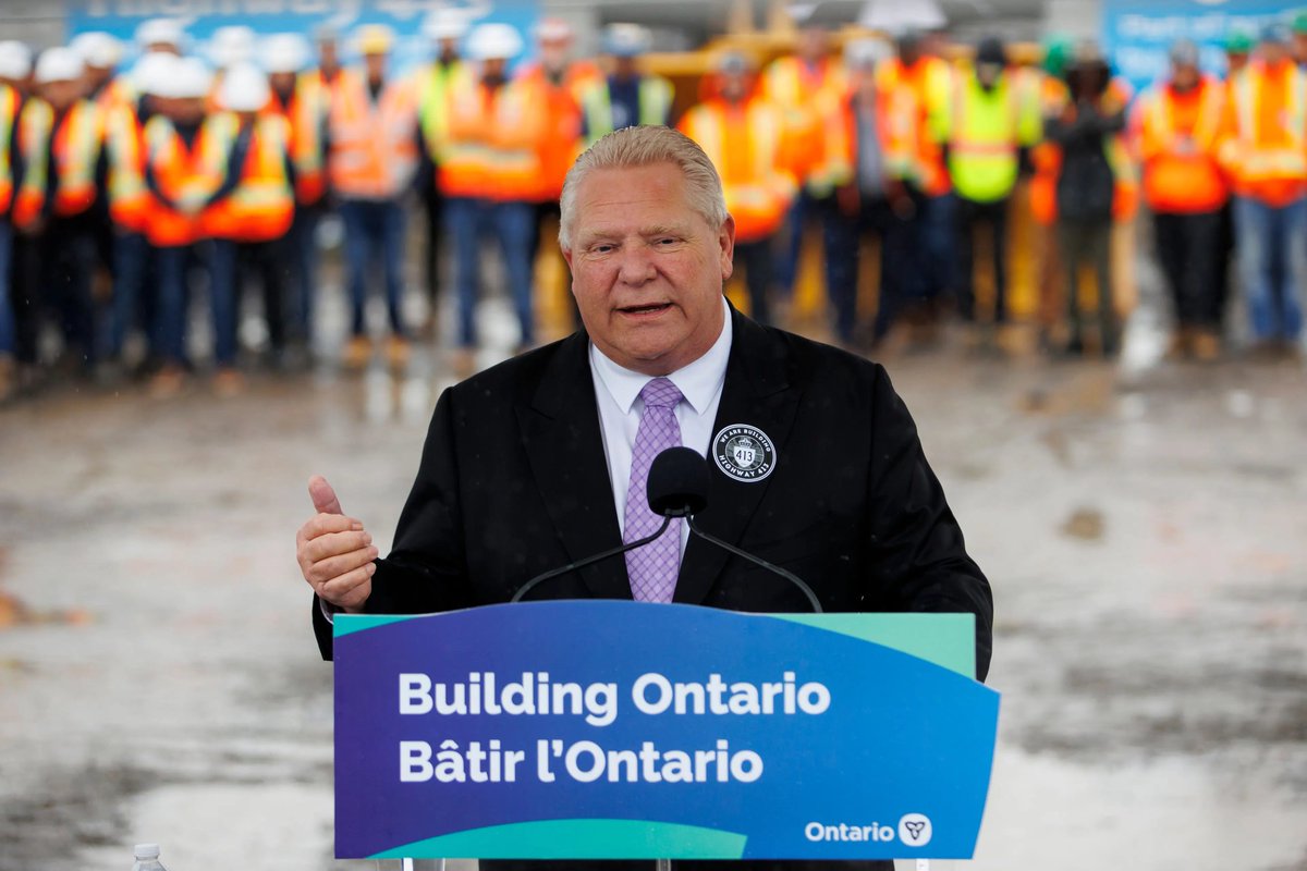 #ONpoli 

That's right folks, you now get an extra high school credit every time you come down here and pose behind me in construction gear for one of my photo ops.