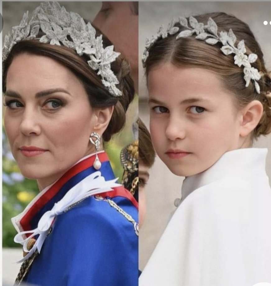 HRH Catherine, Princess of Wales and HRH Princess Charlotte of Wales.
💖💖
