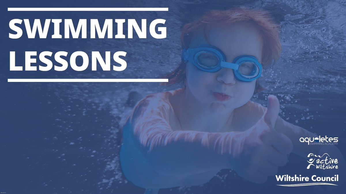 We run #swimming lessons at 16 swimming pools across #Wiltshire helping children #LearnToSwim

Find out more at: wiltshire.gov.uk/leisure-swim-s… and sign your little one up today! 

#Aqualetes