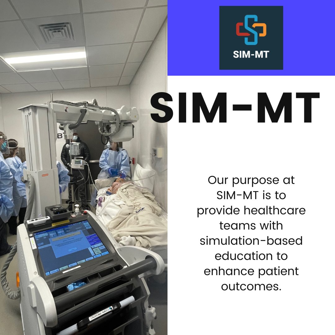 Our purpose at SIM-MT is to provide healthcare teams with simulation-based education to enhance patient outcomes.
#SkillDevelopment #HealthcareSkills #ImprovingCare #PatientSafety #QualityEducation #LearningForLife #SimulatedLearning #TeamTraining #InnovationInHealthcare