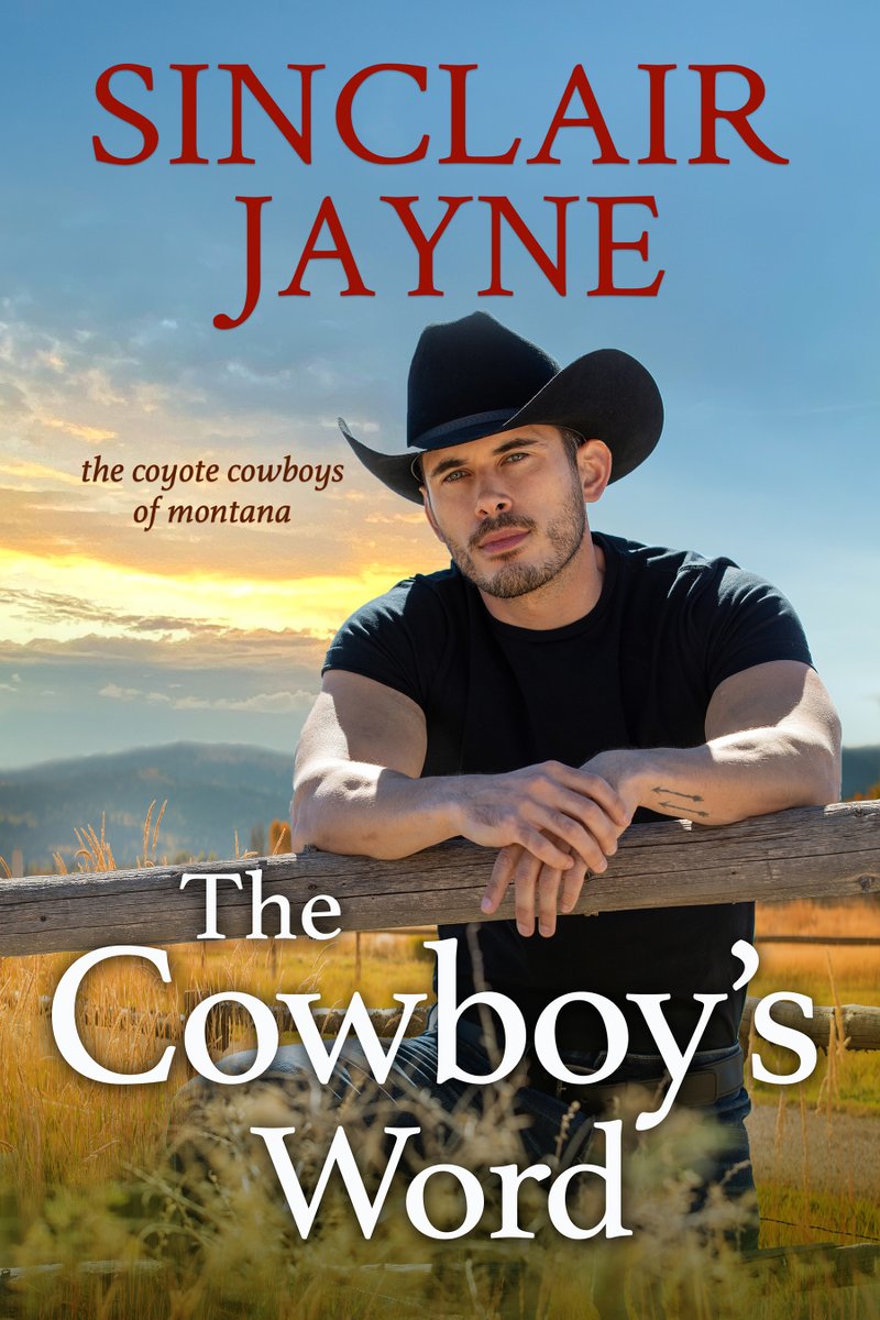 Check out book 1 in The Coyote Cowboys of Montana series, THE COWBOY'S WORD by @sinclairjayne1 while it's FREE as our Apple Romance of the Week. But hurry - this offer is only for a limited time! Get it today: bit.ly/44h94W6 #readztule #romance