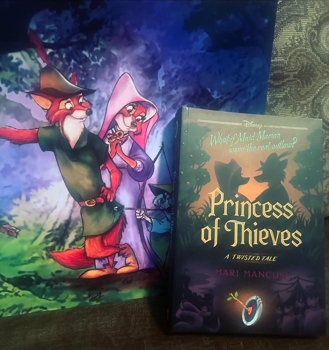 Finally got a copy of the Australian version of my Princess of Thieves - the Robin Hood Twisted Tale! It looks so good in real life! It'll be out in the UK August 31st with a different cover. No US release date as of yet. (Sorry!)