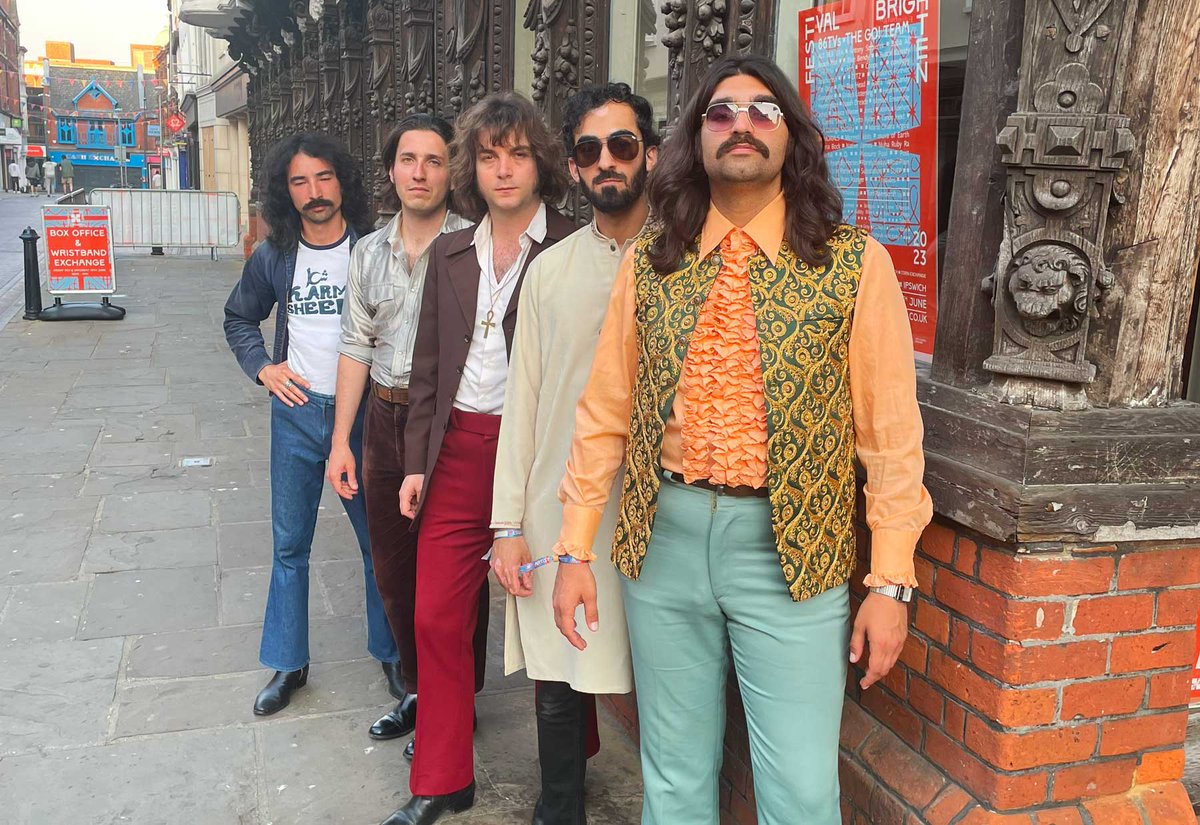 🎊 FESTIVAL LAUNCH PARTY 🎊 We're delighted to announce that in one month's time Hindustani psych-rock band Karma Sheen return for our BTC Launch gig! Last year's fan-favourites will play a very special headline show at St Stephen's on Sat 1st June. Tickets on sale Friday 10am!