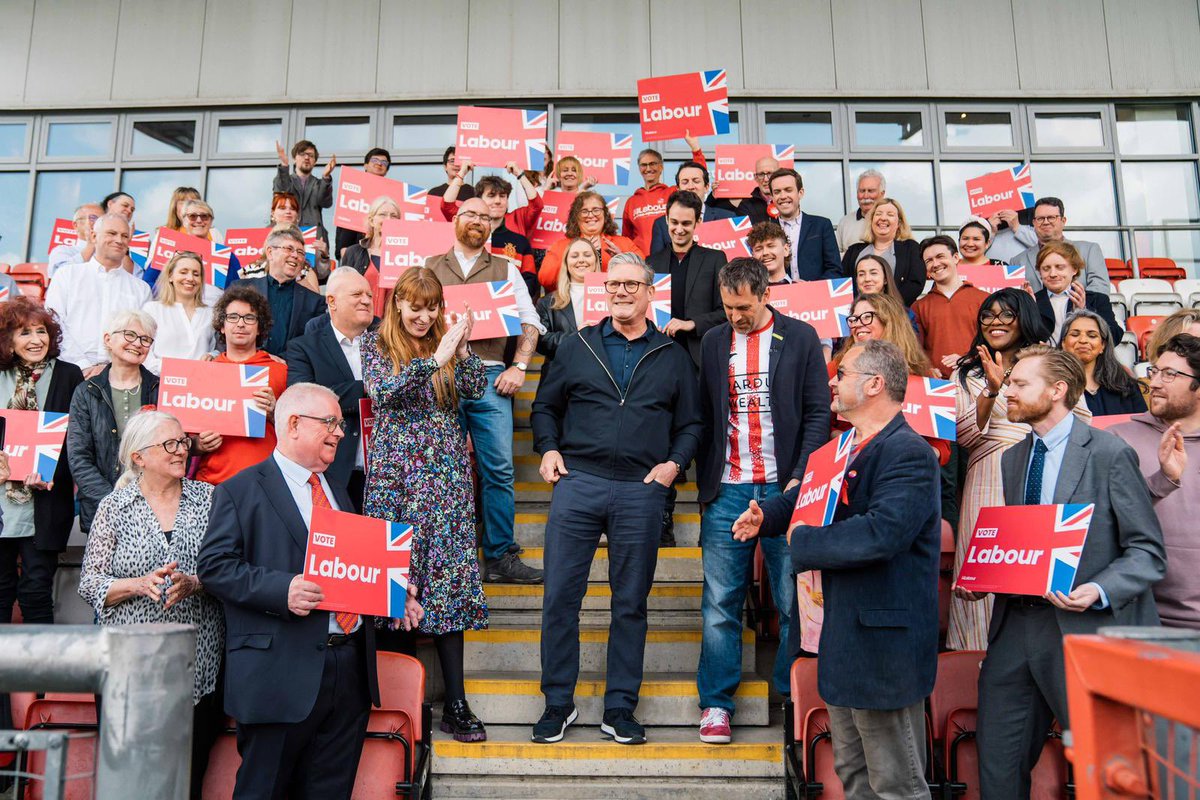 Britain is a great country, full of pride and potential, and boundless ambition. Your vote tomorrow is the first step toward a government that will stop the chaos, turn the page and give Britain its future back. Tomorrow, vote Labour.